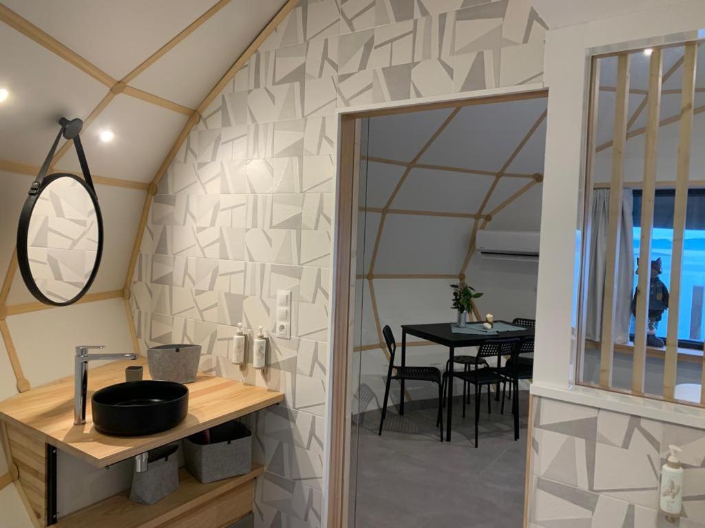 Готель Glamping Do Mar Байона Екстер'єр фото