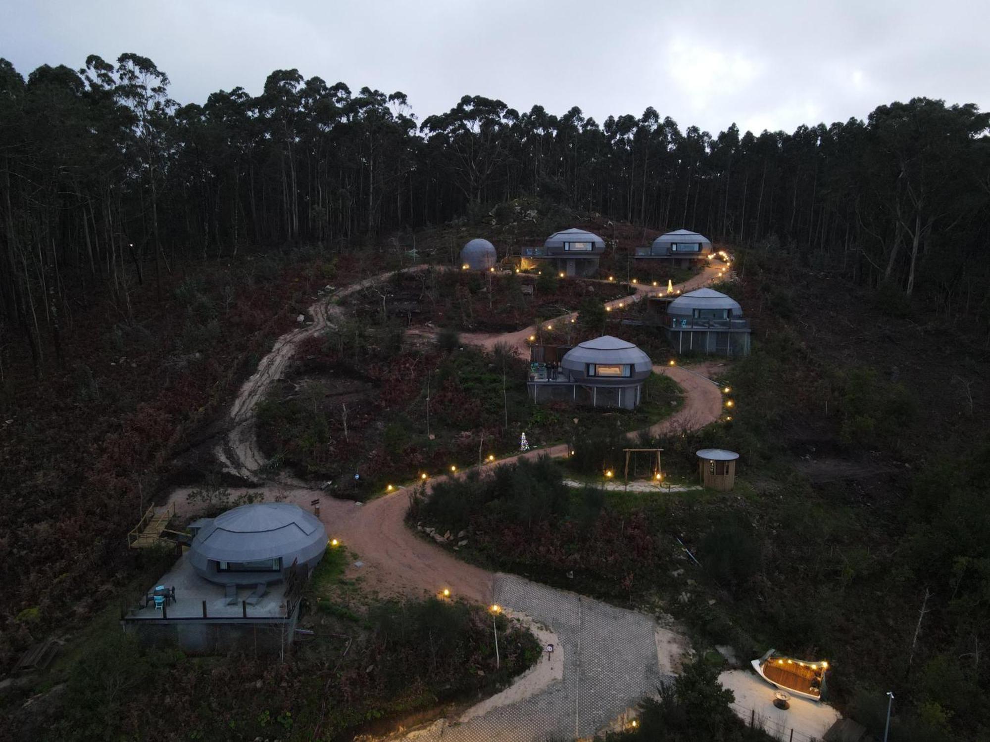 Готель Glamping Do Mar Байона Екстер'єр фото